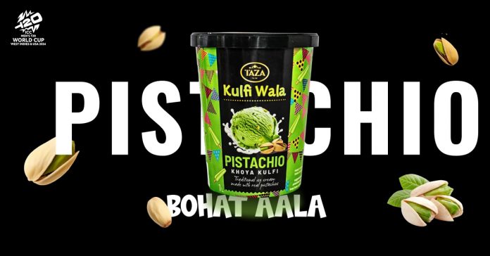 ICC T20 World Cup - pistachio ice cream kulfi in Canada by Kulfi Wala